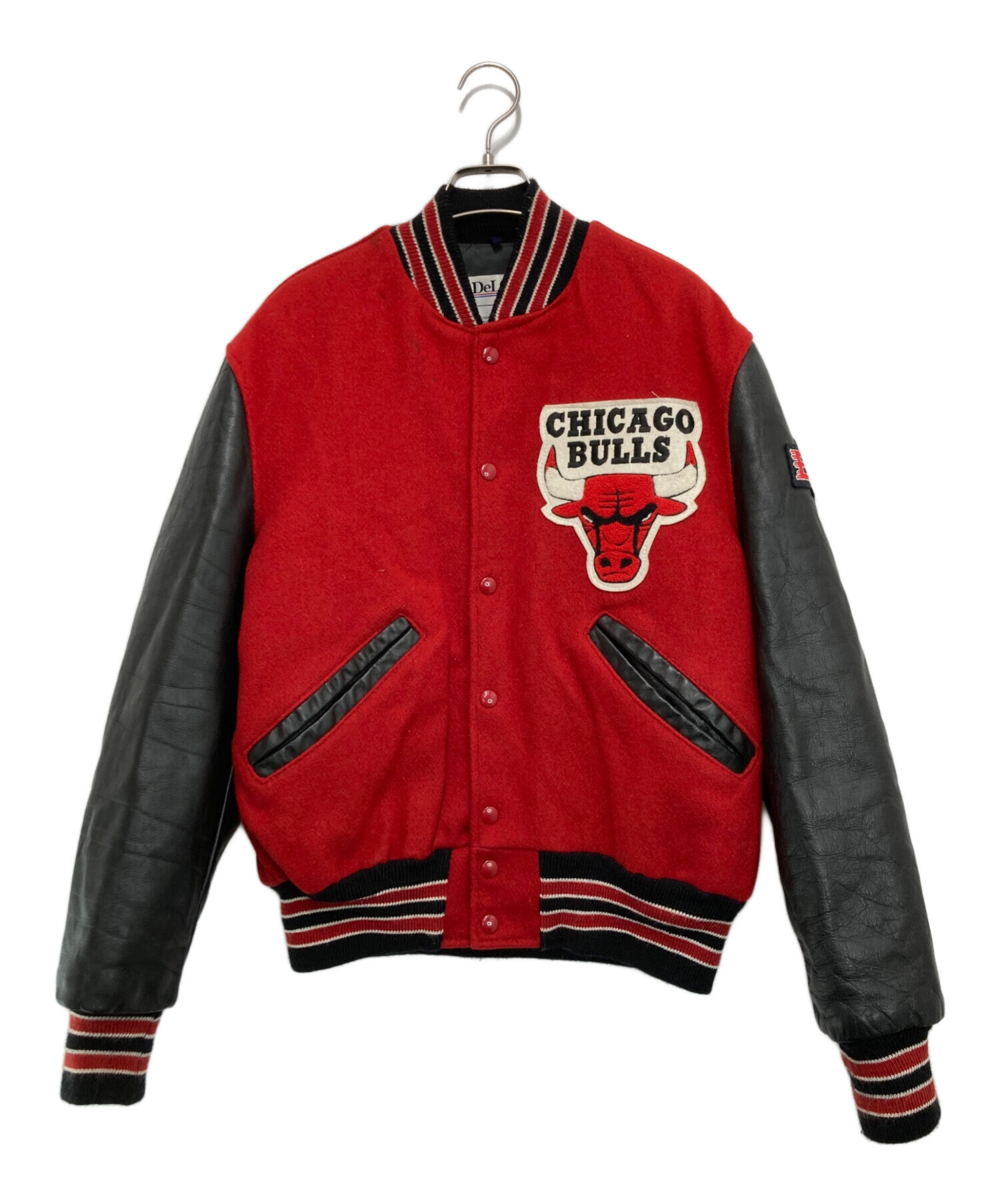 中古・古着通販】DeLong (デロング) スタジャン レッド サイズ:38