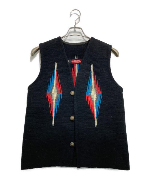 中古・古着通販】CENTINELA (センチネラ) チマヨベスト ブラック