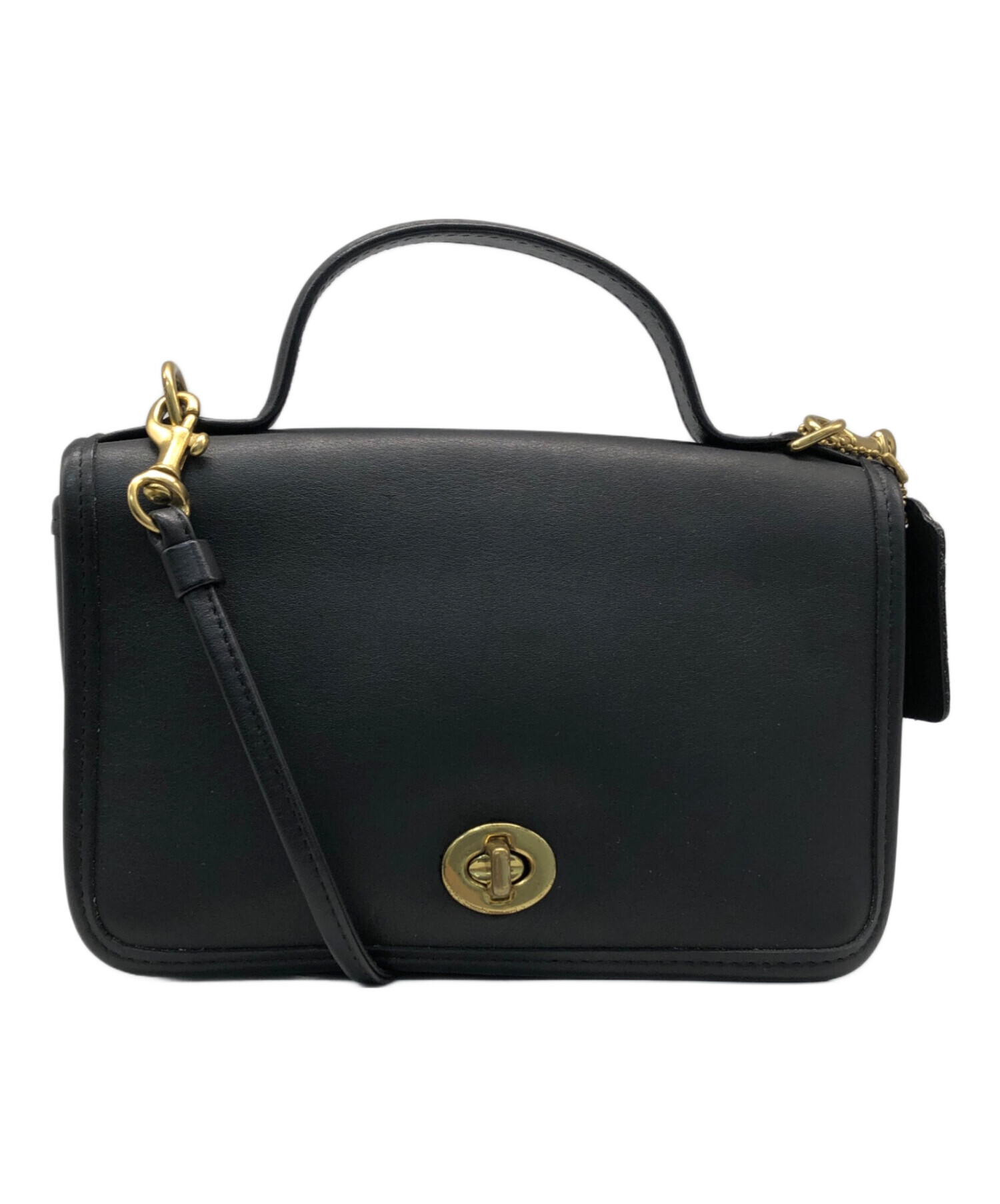 中古・古着通販】COACH (コーチ) ターンロックミニショルダーバッグ