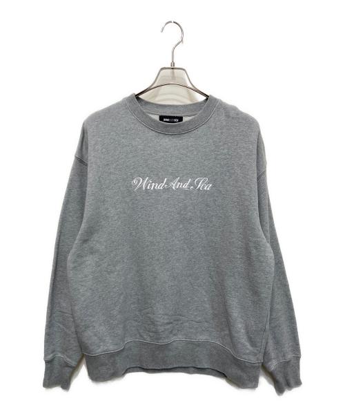 中古・古着通販】WIND AND SEA (ウィンダンシー) ロゴ刺繍スウェット