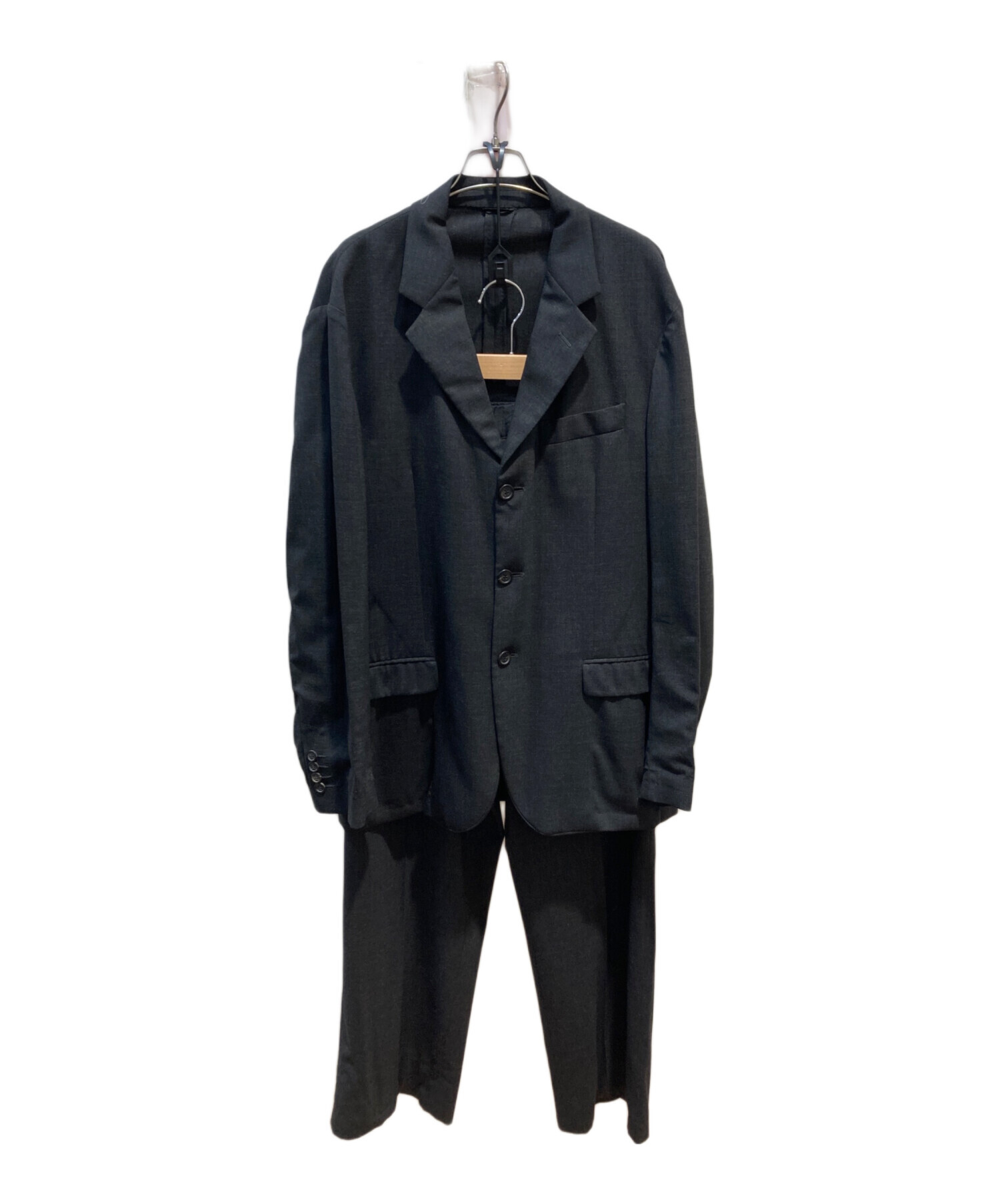 中古・古着通販】PRADA (プラダ) セットアップスーツ ブラック サイズ