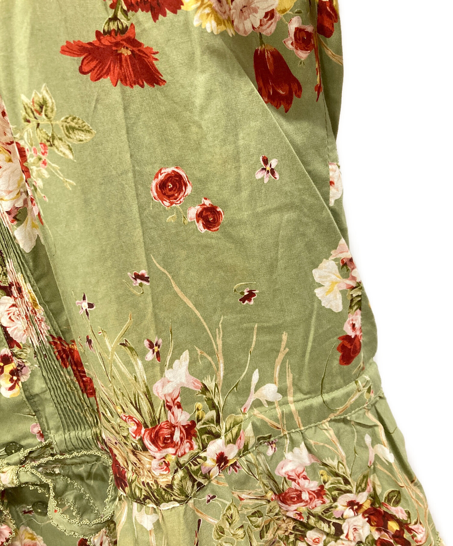 中古・古着通販】PINK HOUSE (ピンクハウス) 花柄半袖ブラウス