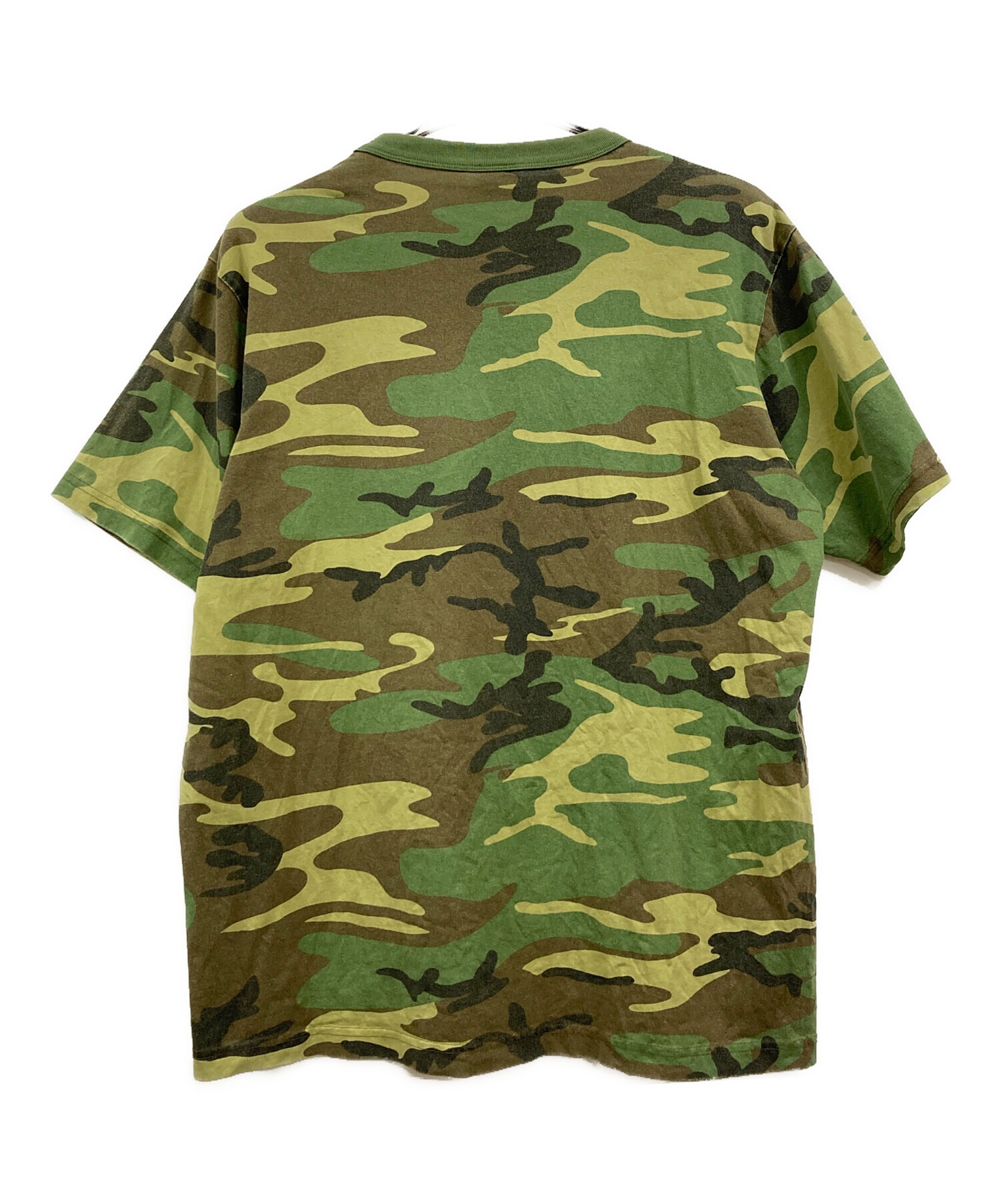 中古・古着通販】stussy (ステューシー) stussy sports 迷彩T オリーブ