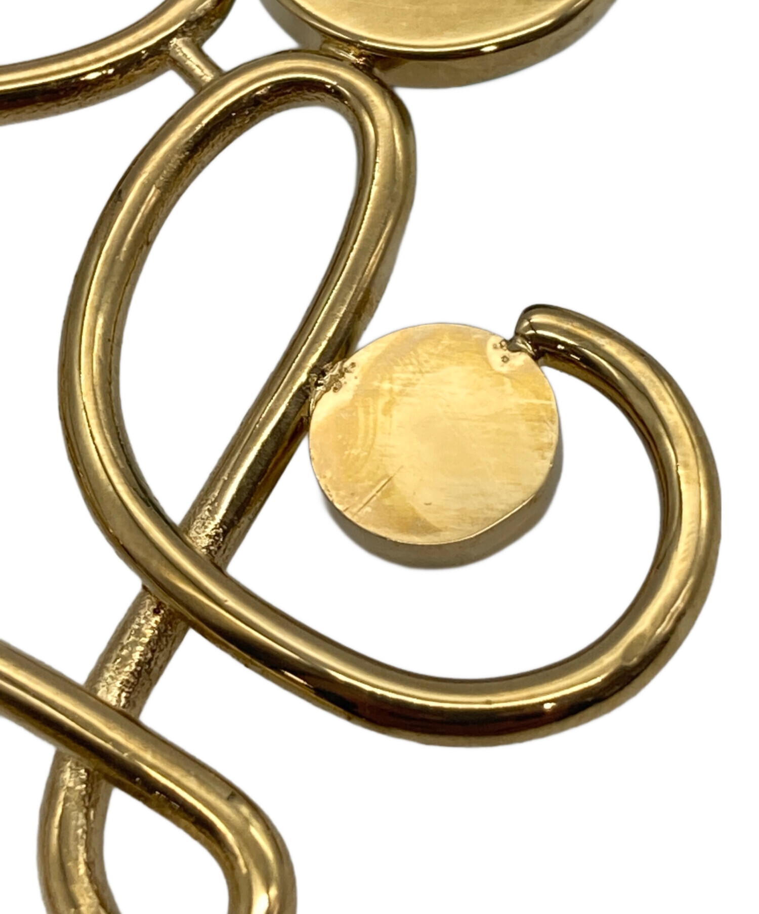 LOEWE ブローチ ゴールド ほぼ未使用品 中古・古着通販】LOEWE (ロエベ