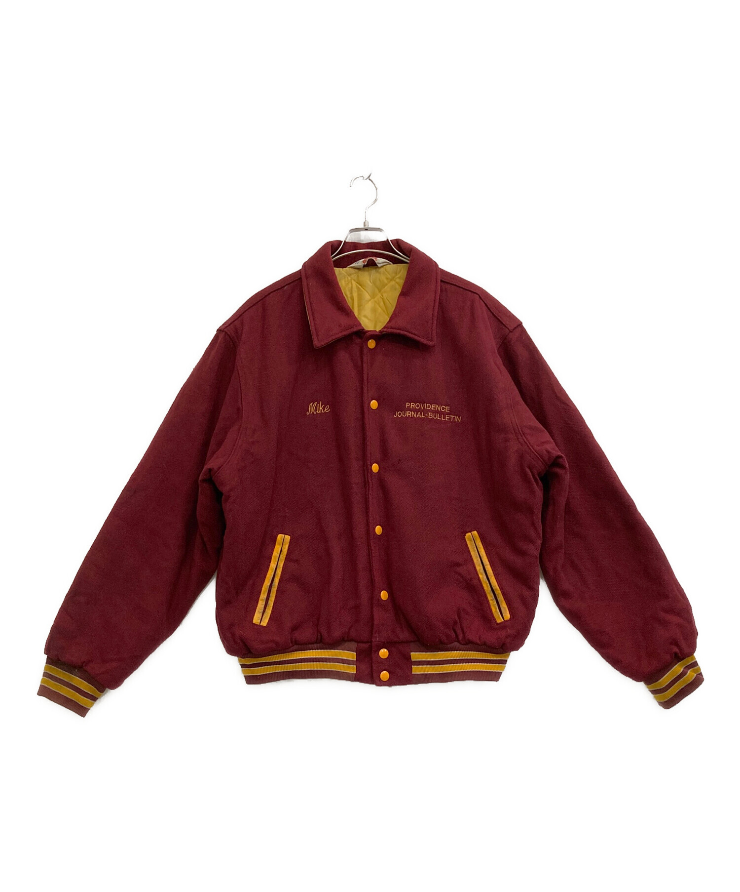 中古・古着通販】Rennoc (レノック) スタジャン レッド サイズ:XL