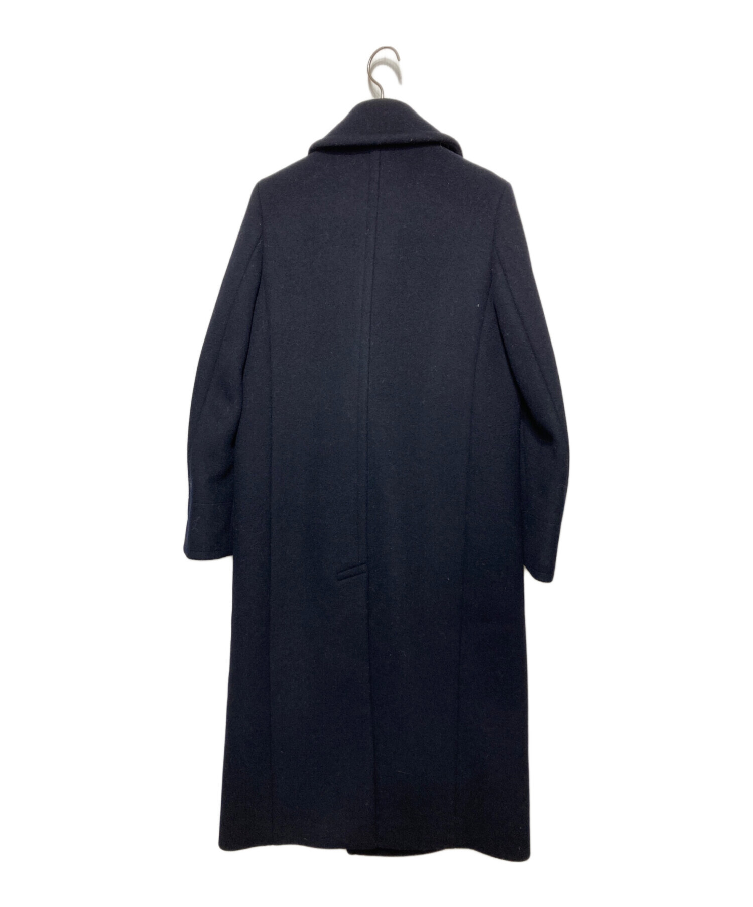 中古・古着通販】HYKE (ハイク) ウールメルトンロングピーコート