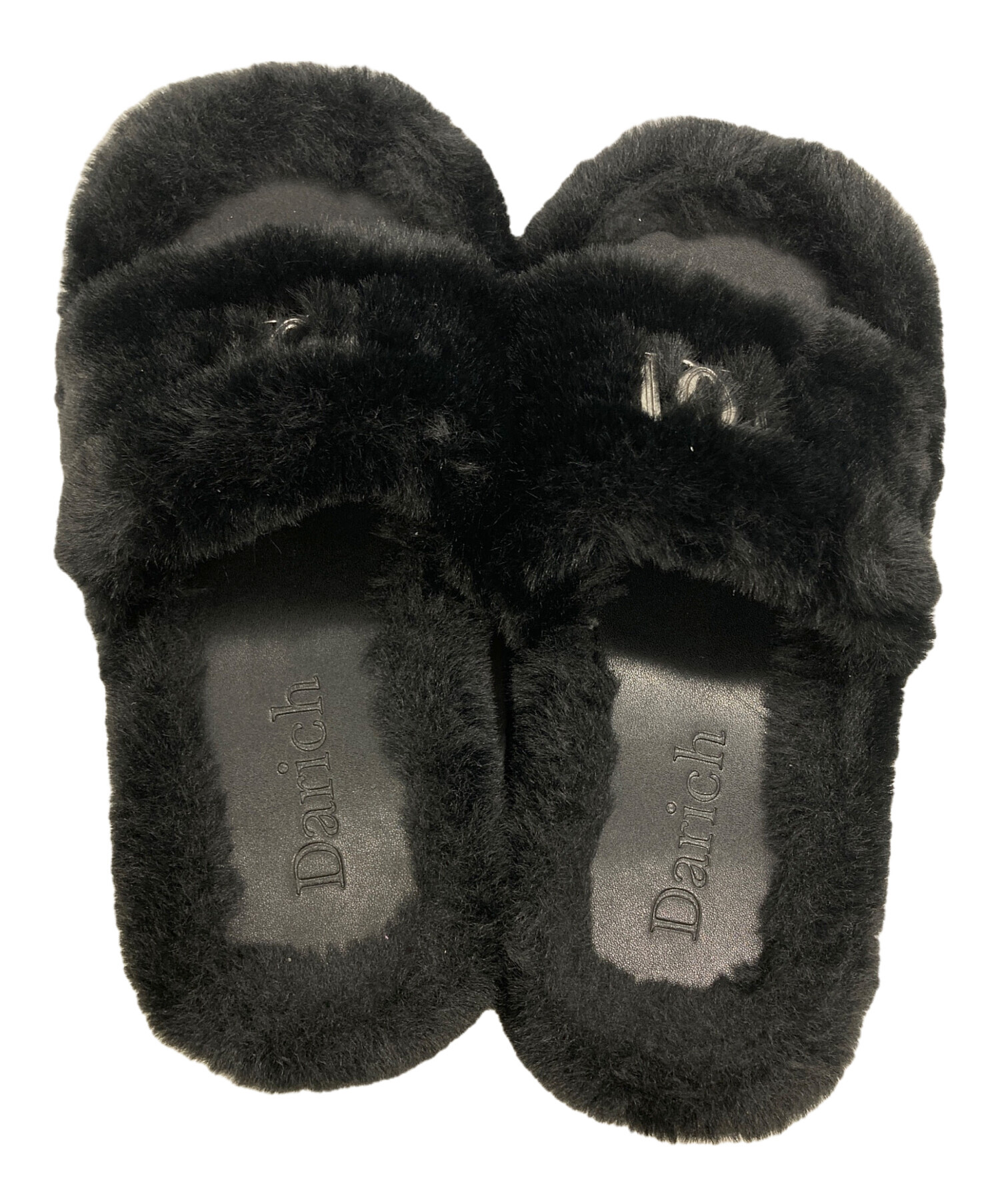 中古・古着通販】Darich (ダーリッチ) プラットフォームファーサンダル