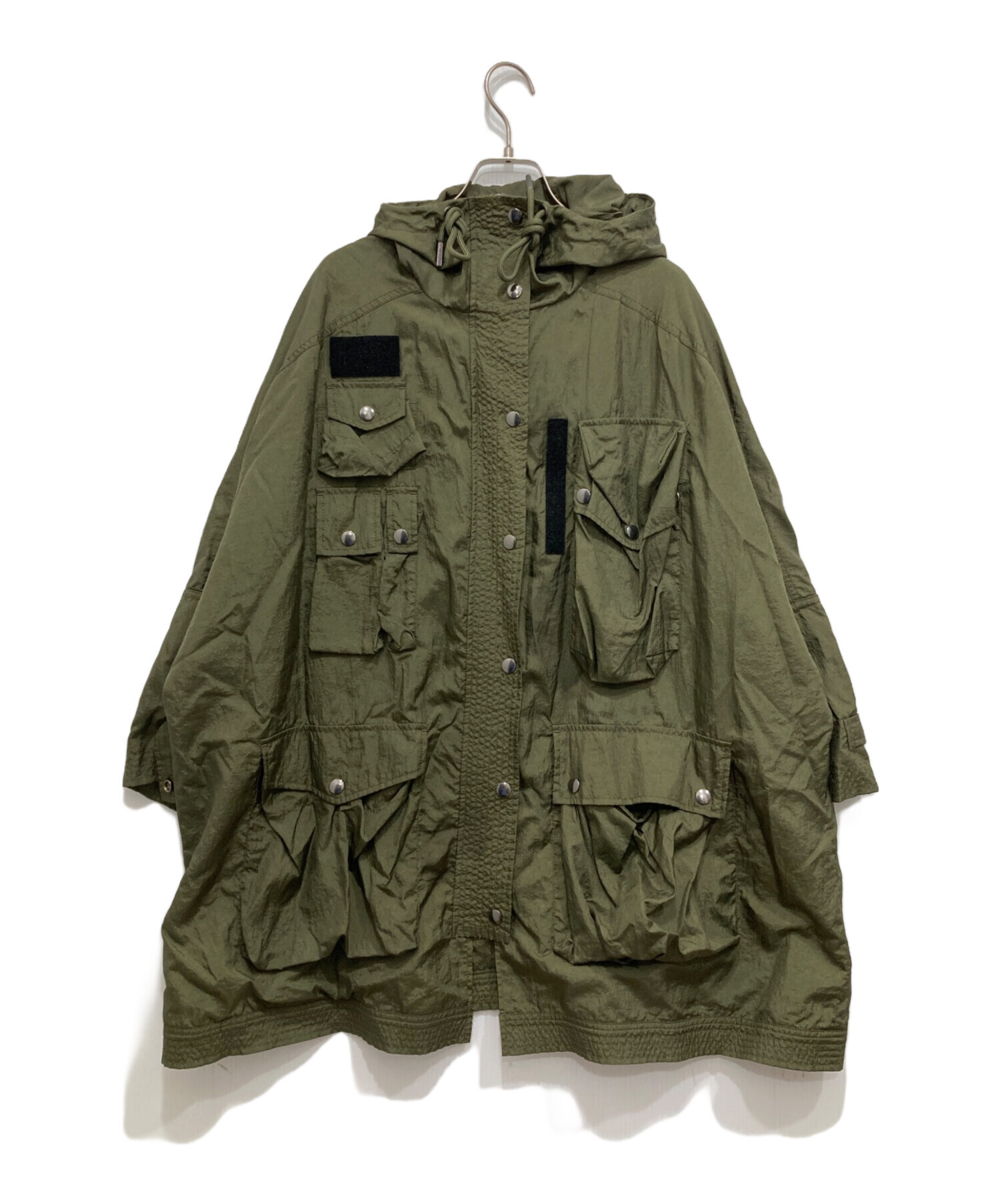 中古・古着通販】DIESEL (ディーゼル) マルチポケットナイロンモッズ