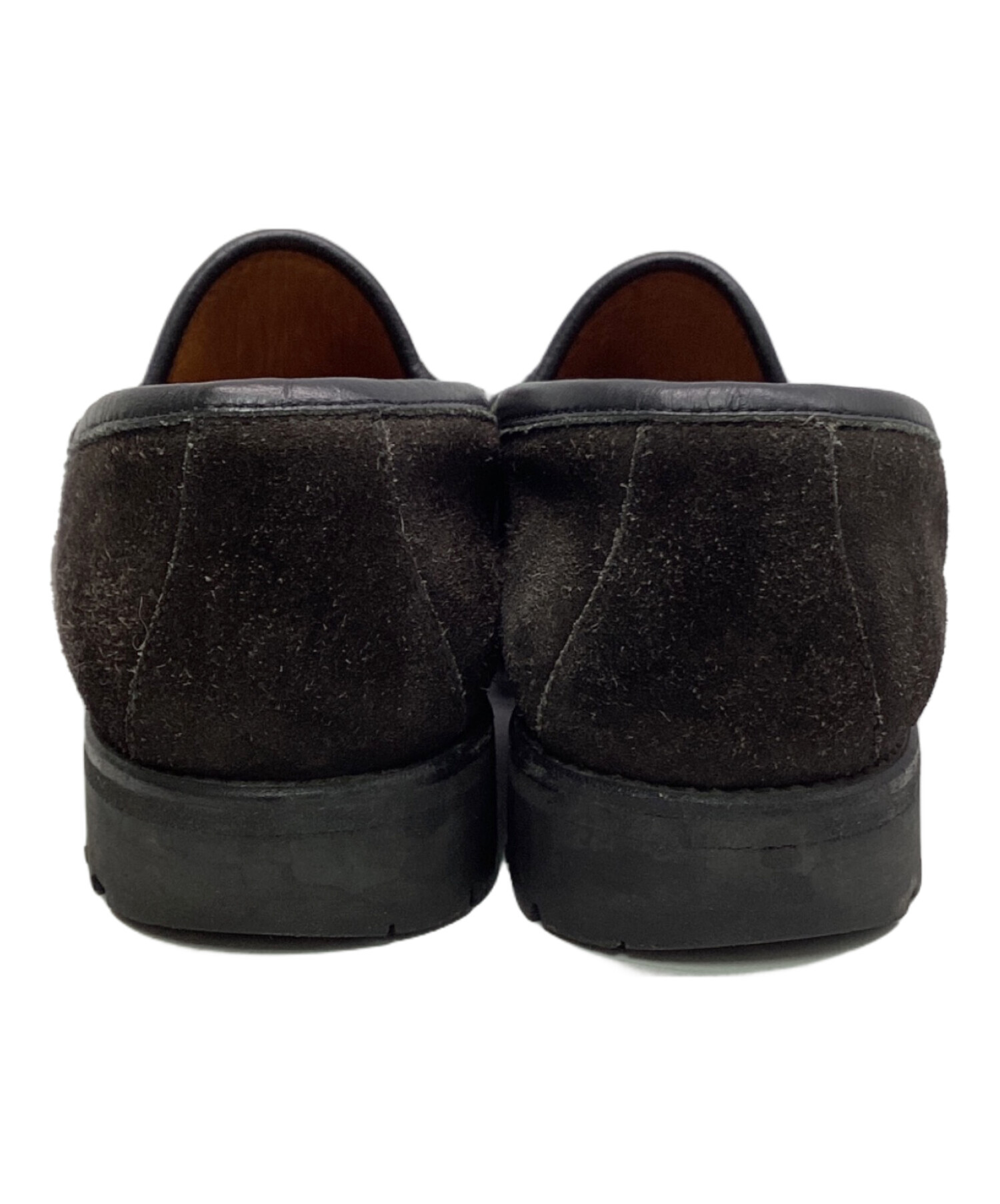 中古・古着通販】GUCCI (グッチ) ホースビット スエードローファー