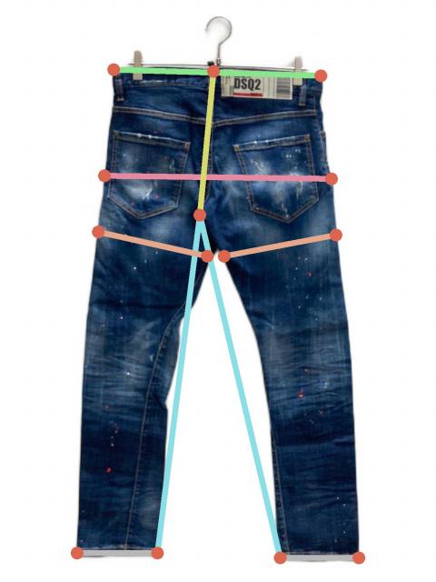 中古・古着通販】DSQUARED2 (ディースクエアード) SEXY TWIST JEAN