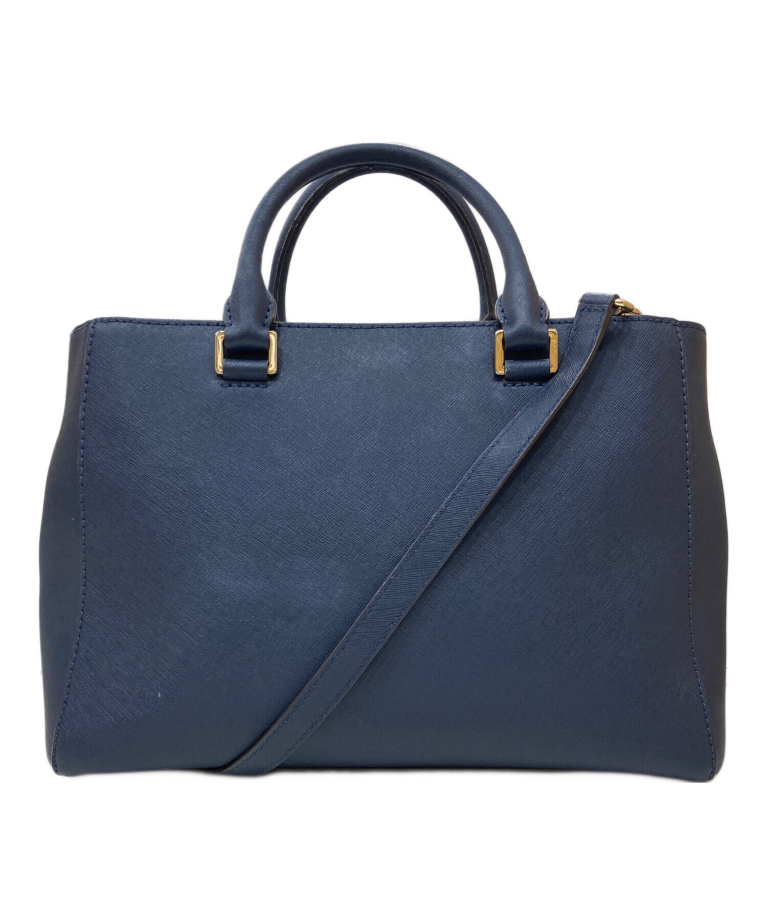 中古・古着通販】MICHAEL KORS (マイケルコース) 2WAYバッグ ネイビー