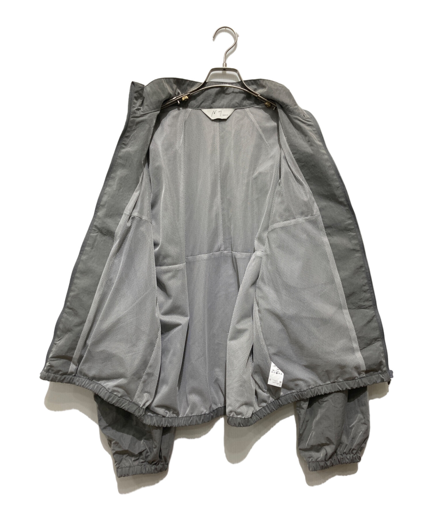 中古・古着通販】ANCELLM (アンセルム) NYLON KIMONO BLOUSON グレー