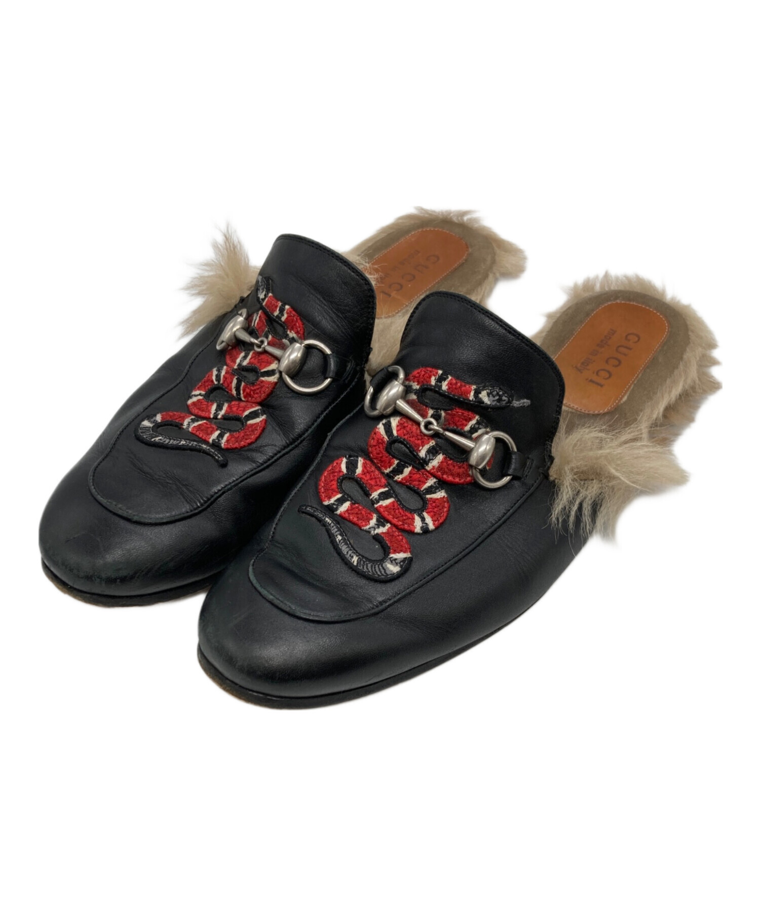 中古・古着通販】GUCCI (グッチ) プリンスタウン スネーク ホース