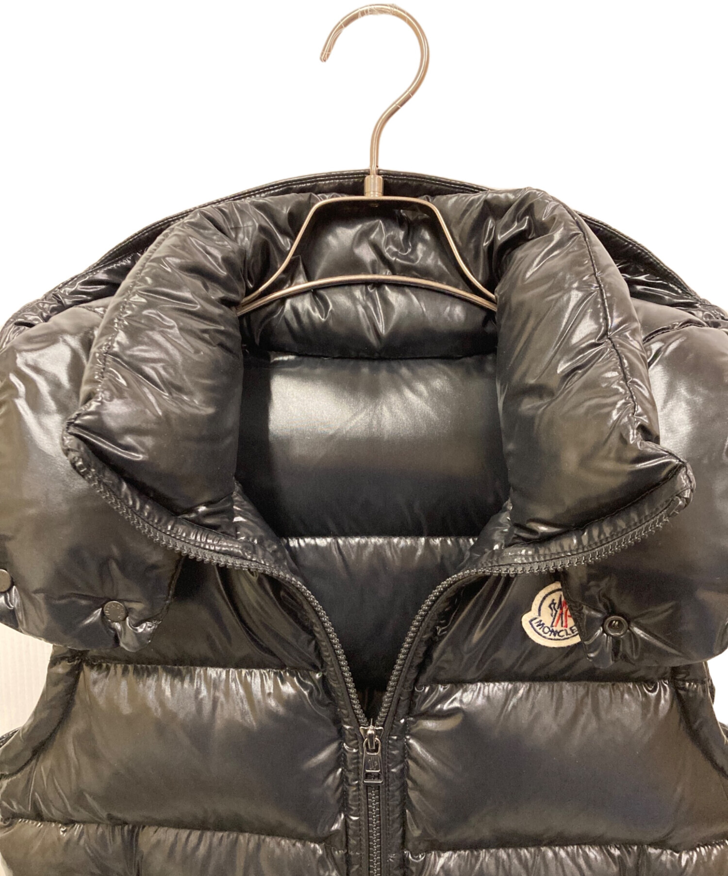 中古・古着通販】MONCLER (モンクレール) LACET ダウンベスト ブラック
