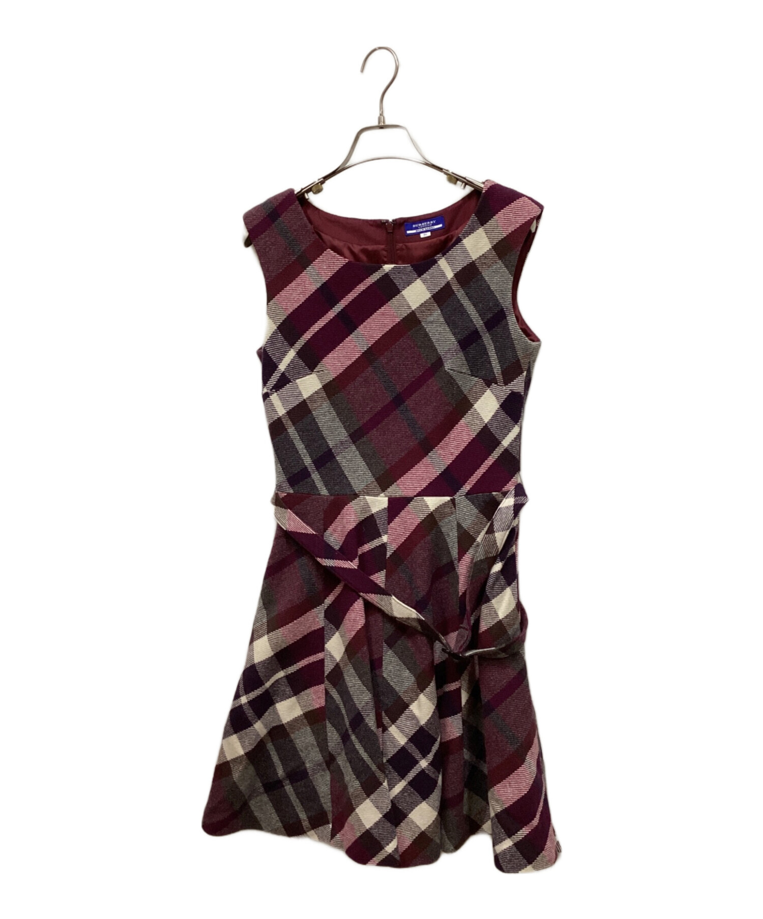 BURBERRY BLUE LABAL ノバチェック ノースリーブ キャミソール