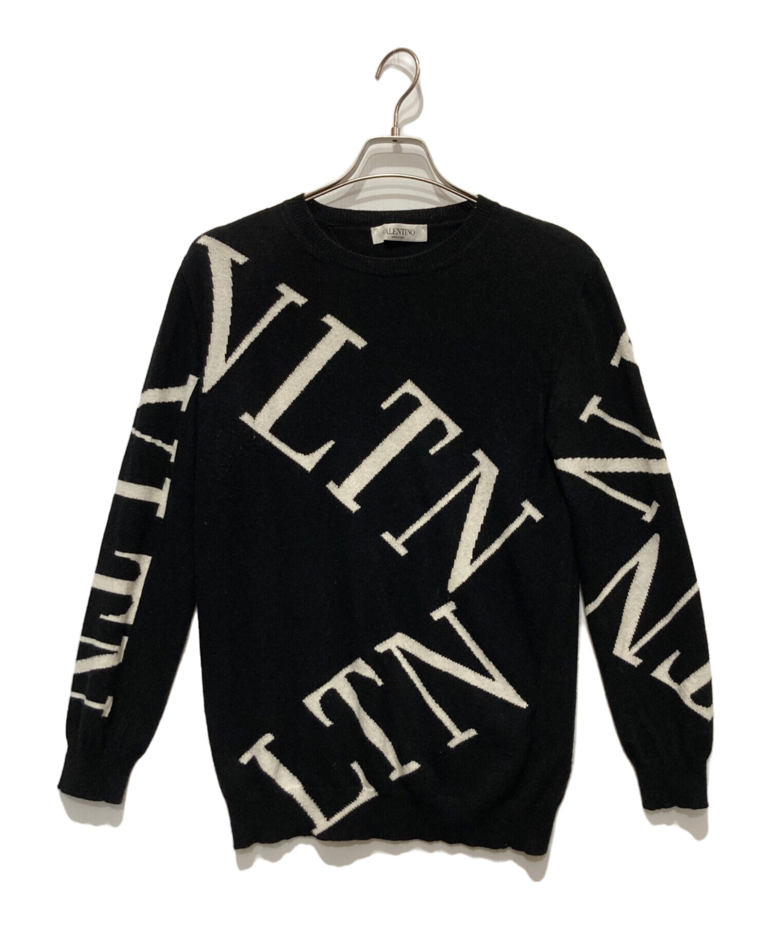 中古・古着通販】VALENTINO (ヴァレンティノ) ロゴウールカシミヤ