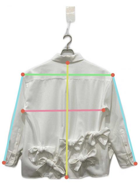 中古・古着通販】THE TOE (ザ・トゥー) kordela twist shirt ホワイト