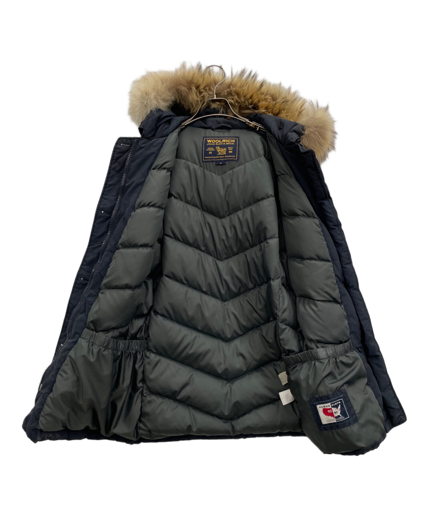 中古・古着通販】WOOLRICH (ウールリッチ) ラクーンファーダウンコート