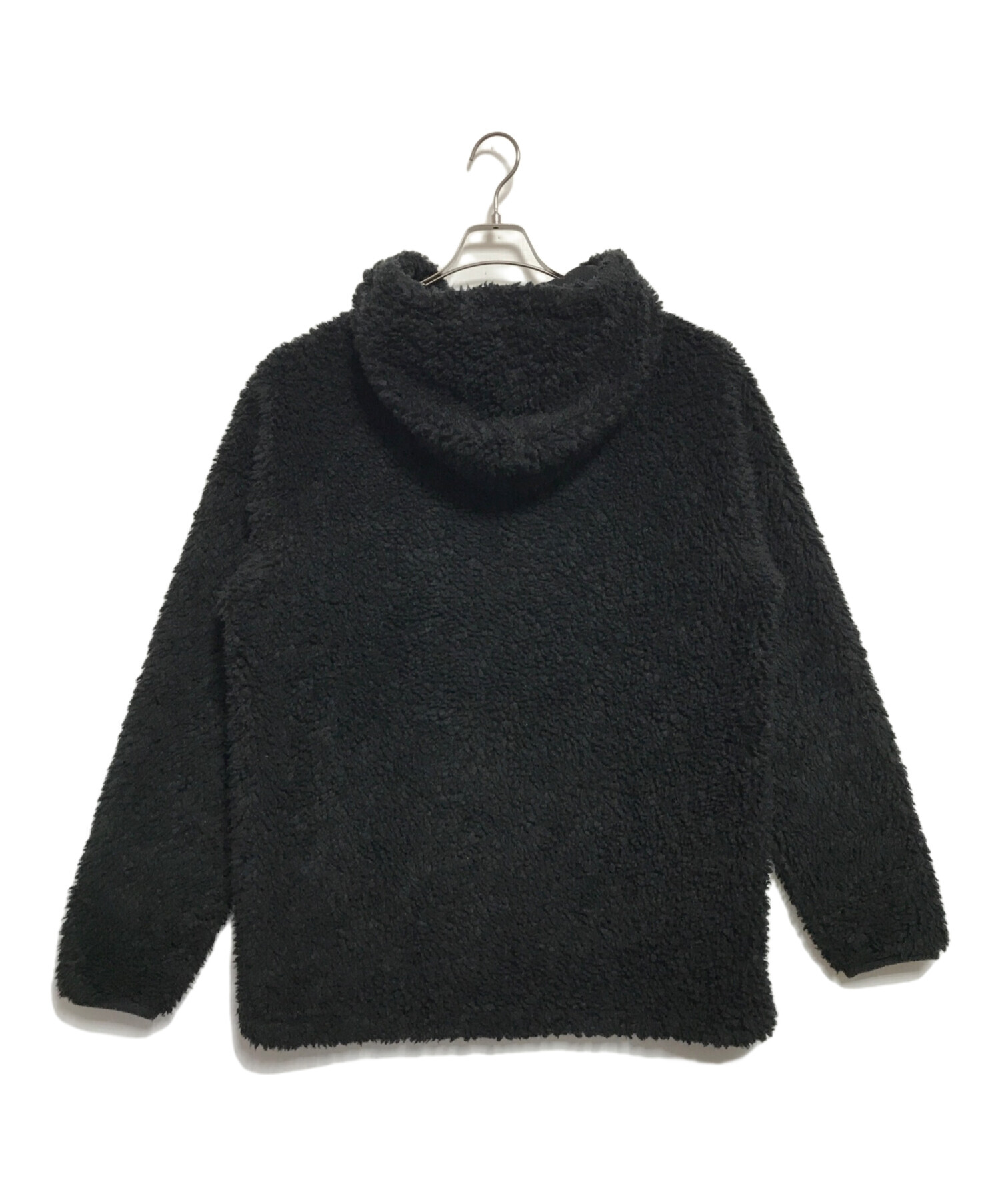 中古・古着通販】NAPAPIJRI (ナパピリ) ボアフリースパーカー ブラック