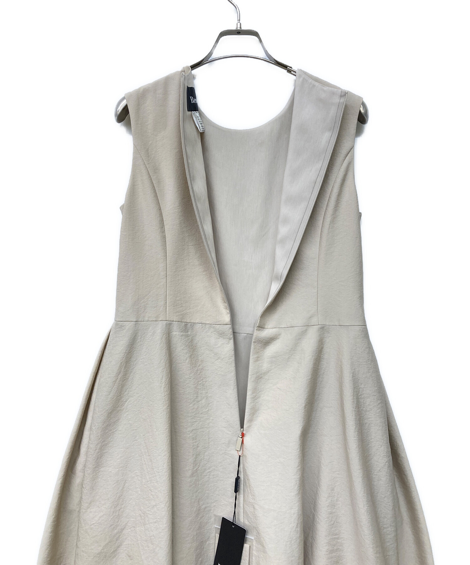 中古・古着通販】Rene (ルネ) ワンピース ベージュ サイズ:38