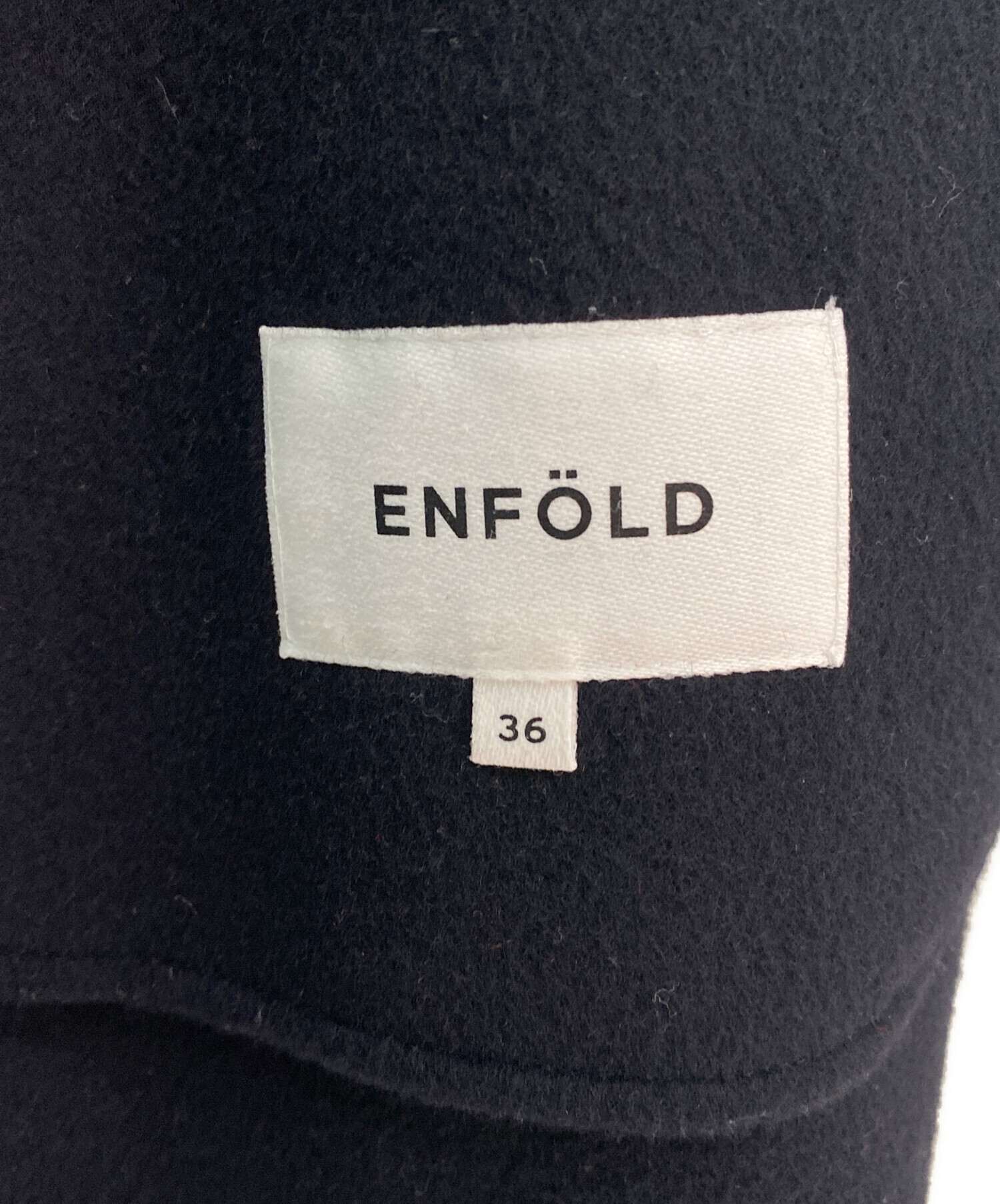 中古・古着通販】ENFOLD (エンフォルド) ソフトリバーケープコート