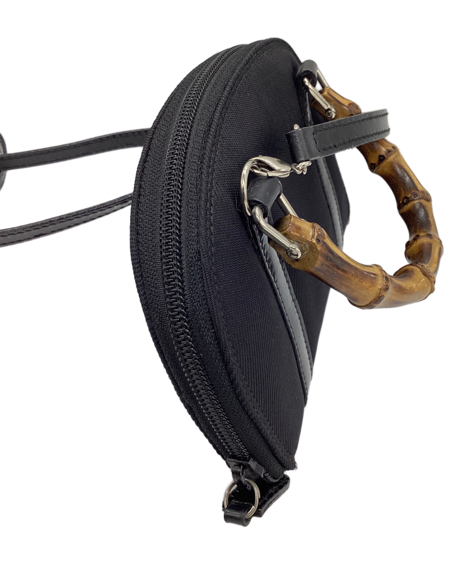 中古・古着通販】GUCCI (グッチ) バンブー 2way ミニショルダーバッグ