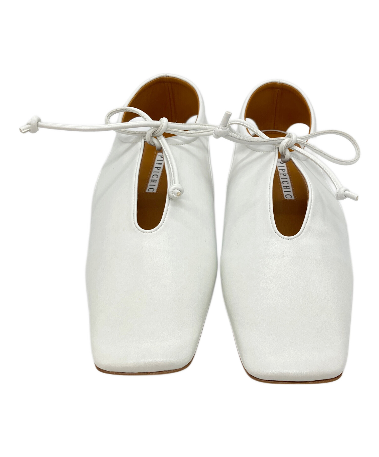 中古・古着通販】Pippichic (ピッピシック) フラットシューズ ホワイト