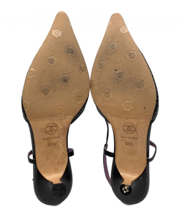 中古・古着通販】CHANEL (シャネル) ココマークストラップサンダル