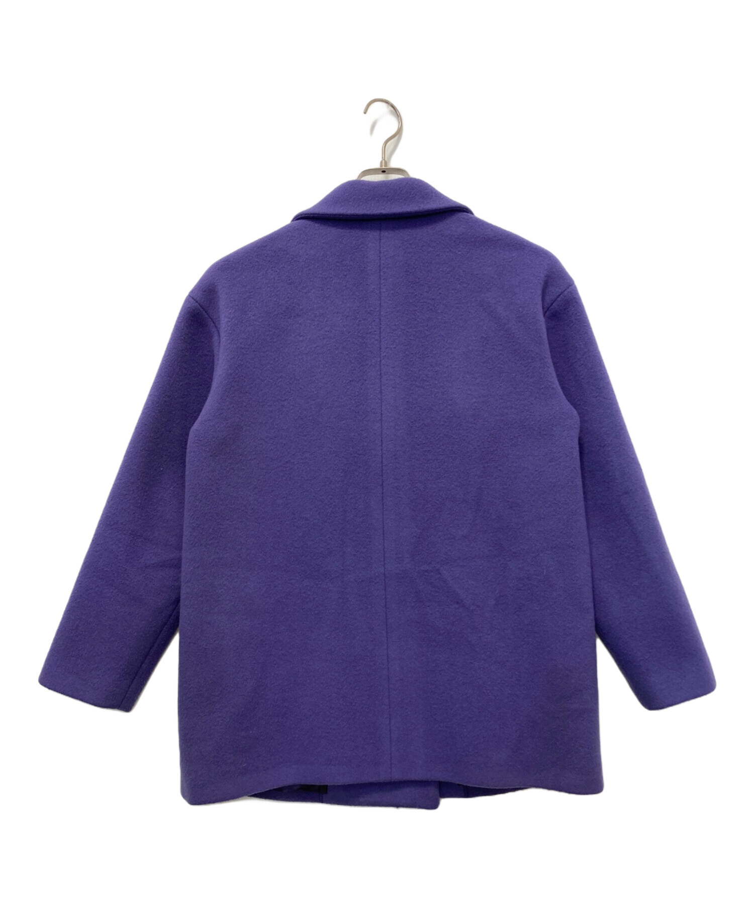 中古・古着通販】INDIVI (インディヴィ) ウールリバーテーラードコート