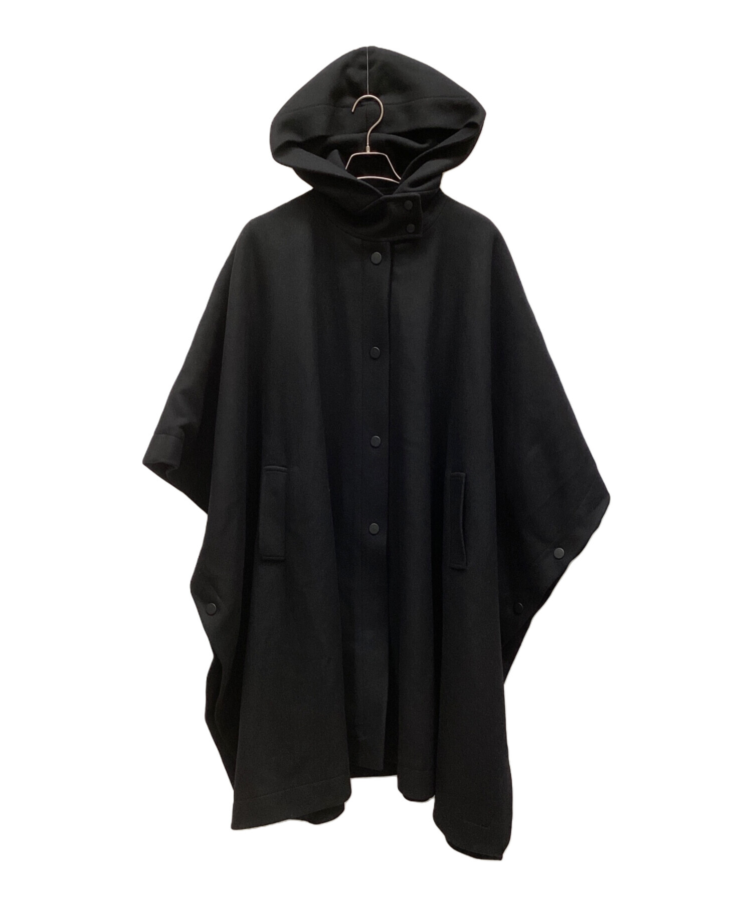 中古・古着通販】ZARA (ザラ) ケープポンチョ ブラック サイズ:M