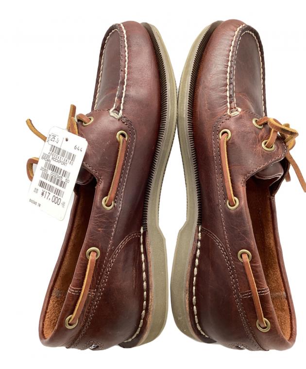 中古・古着通販】ROCKPORT (ロックポート) デッキシューズ ブラウン