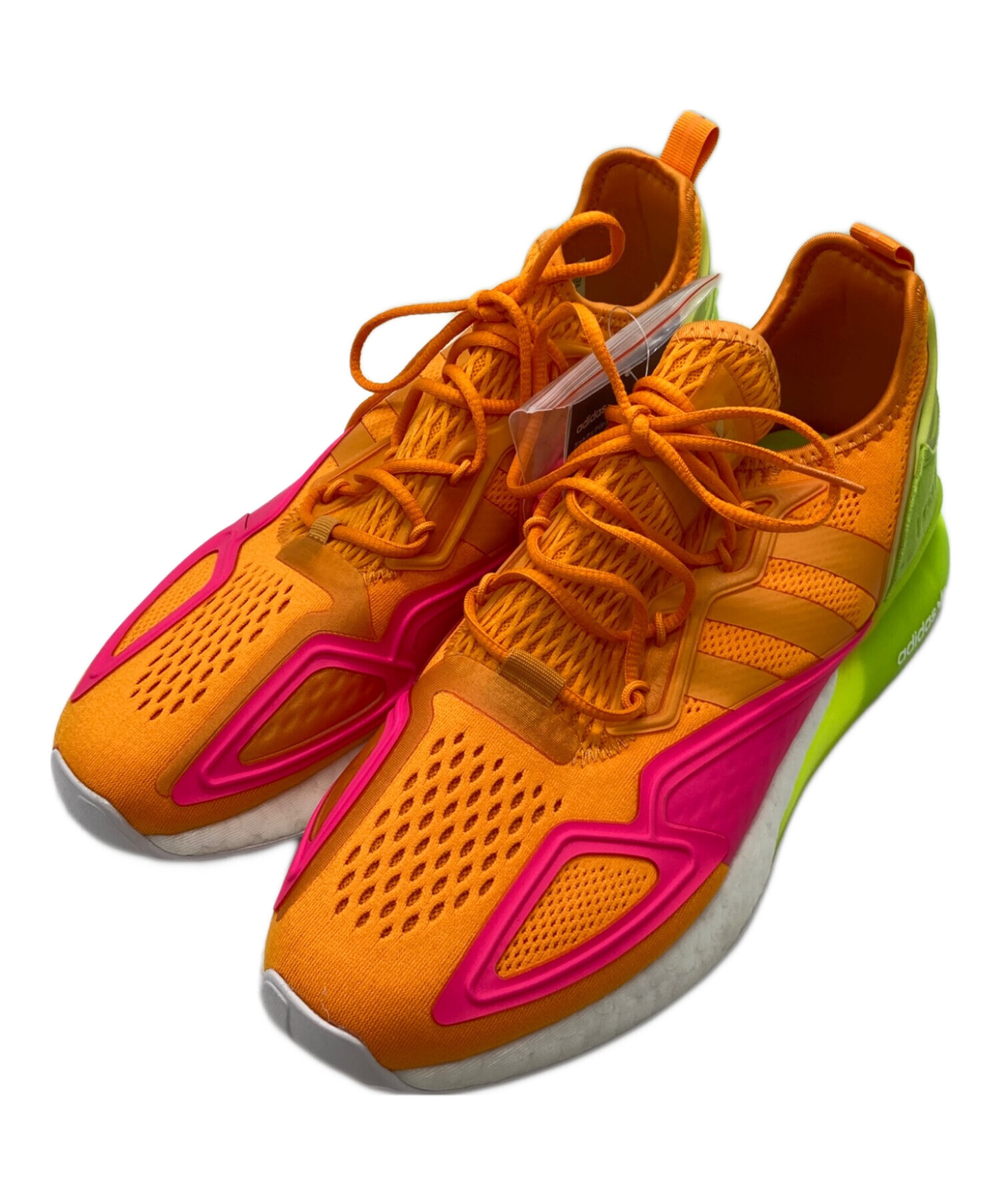 中古・古着通販】adidas ZX 2K BOOST “White/Bright Orange/Semi Solar