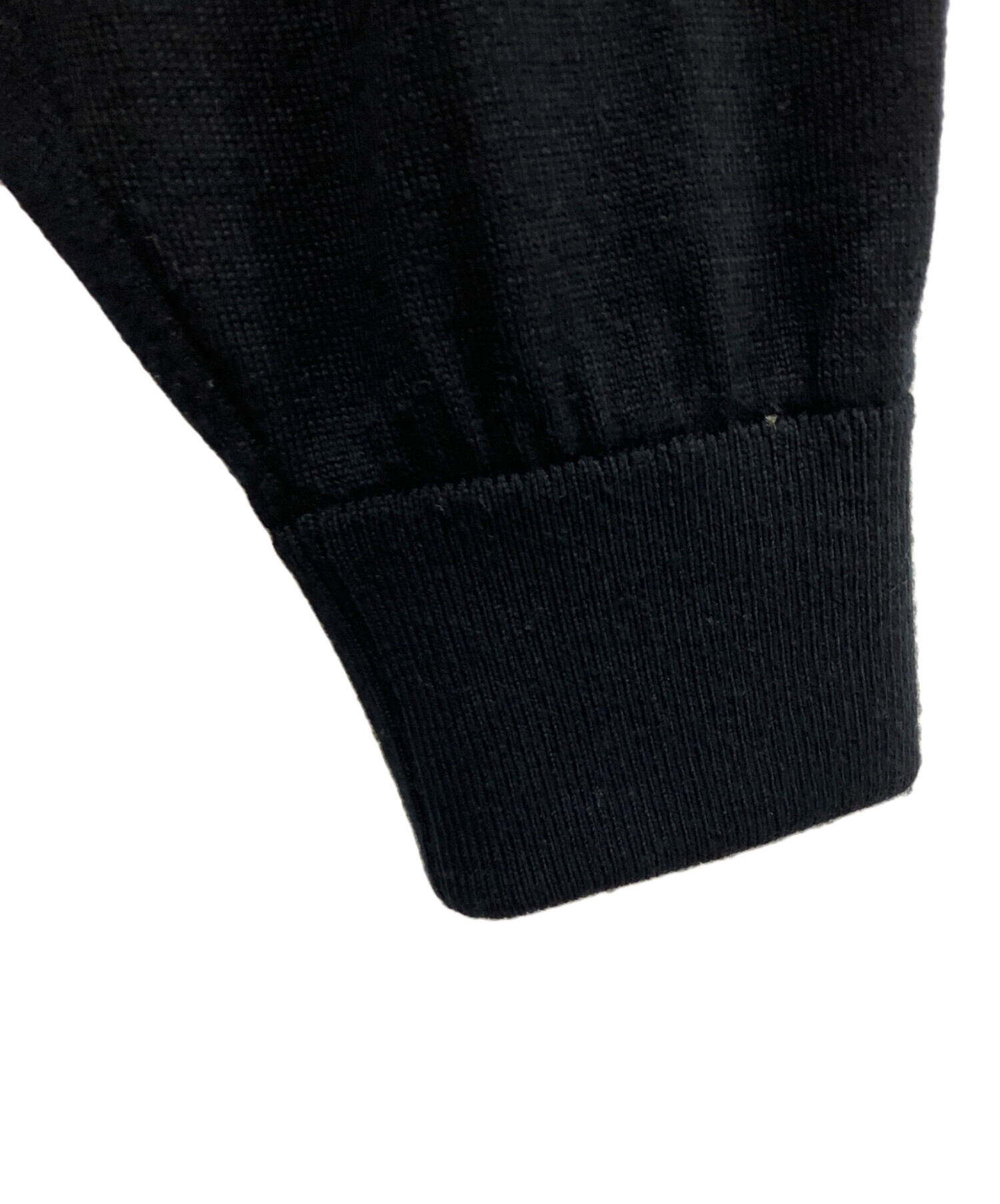 中古・古着通販】ENNOY (エンノイ) MERINO WOOL SWEATER ブラック