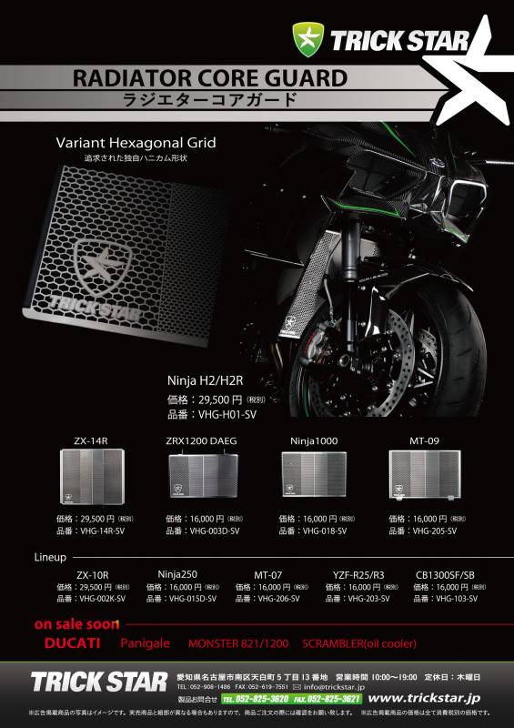 Ninja ZX-6R トリックスター ラジエターガード その他3点 計4点 Amazon