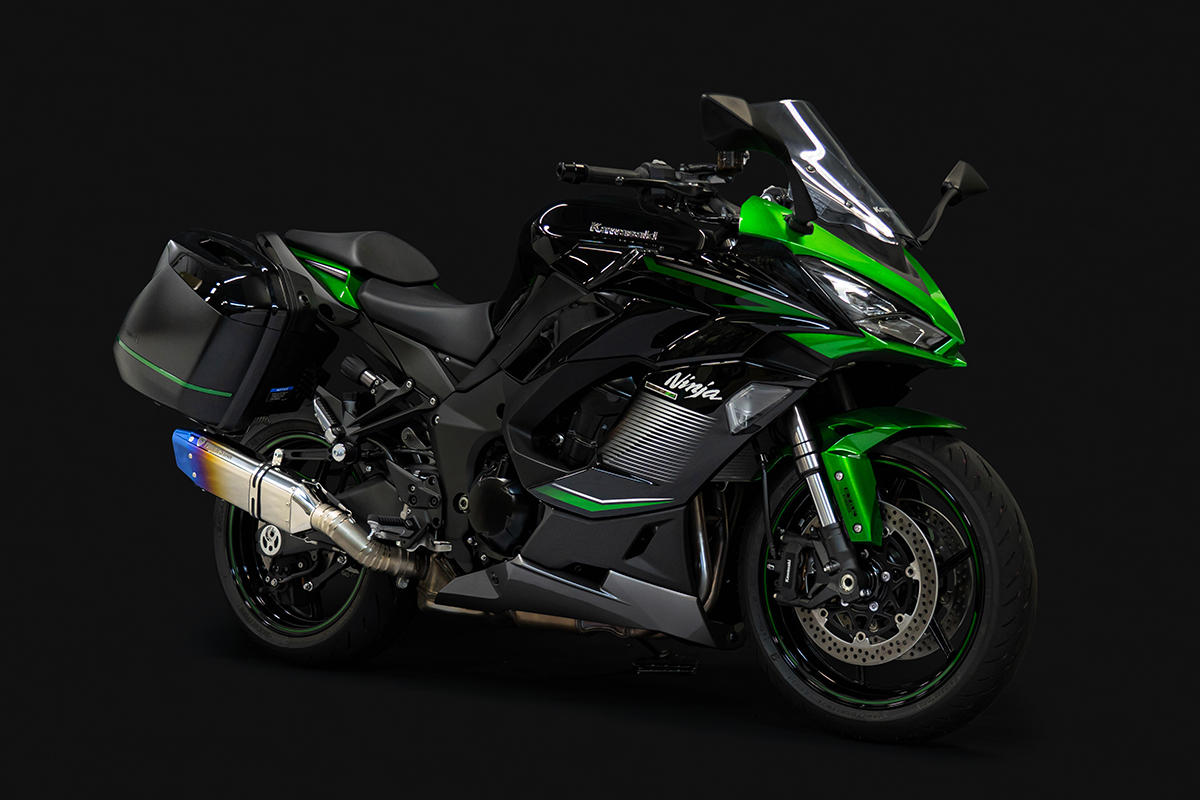 トリックスター / Ninja 1000SX（20-24）政府認証スリップオンマフラー