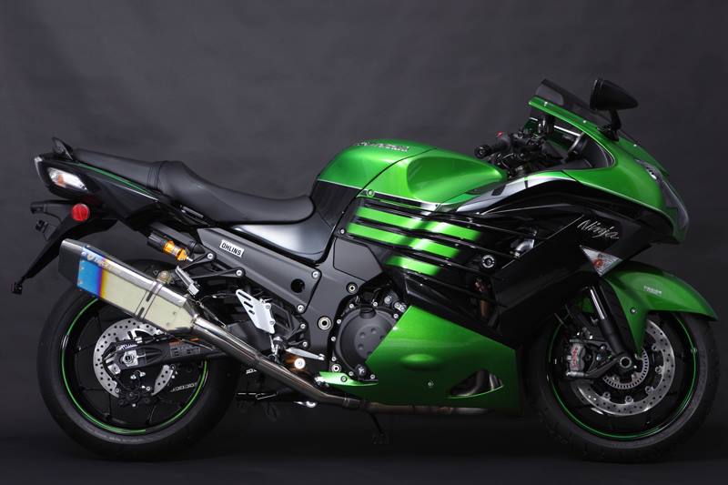 Ninja ZX-14R デュアルスリップオンマフラー発売 | TRICK STAR 製品