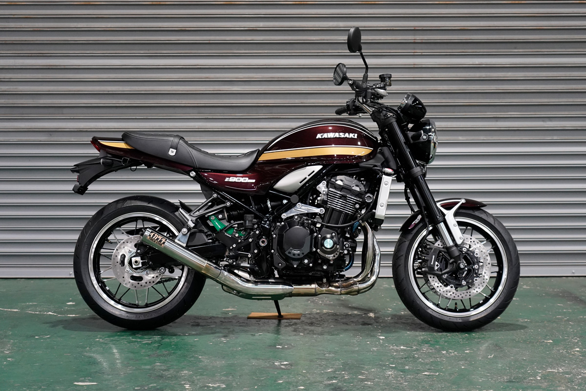 2025年モデル Kawasaki Z900RS 適合マフラー情報 | TRICK STAR 製品