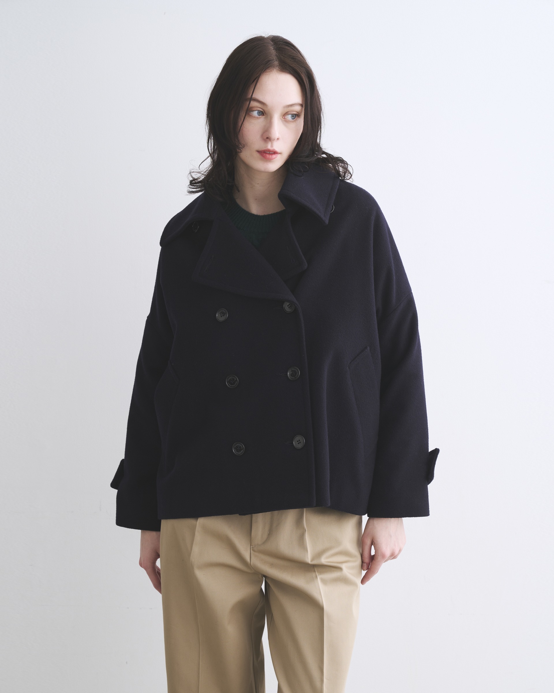 MALTON PEA COAT マールトン ピーコート｜ブラック｜ウィメンズ