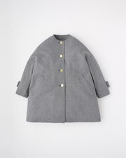 MALTON NO COLLAR マールトン ノーカラー｜ブラックハウンドトゥース