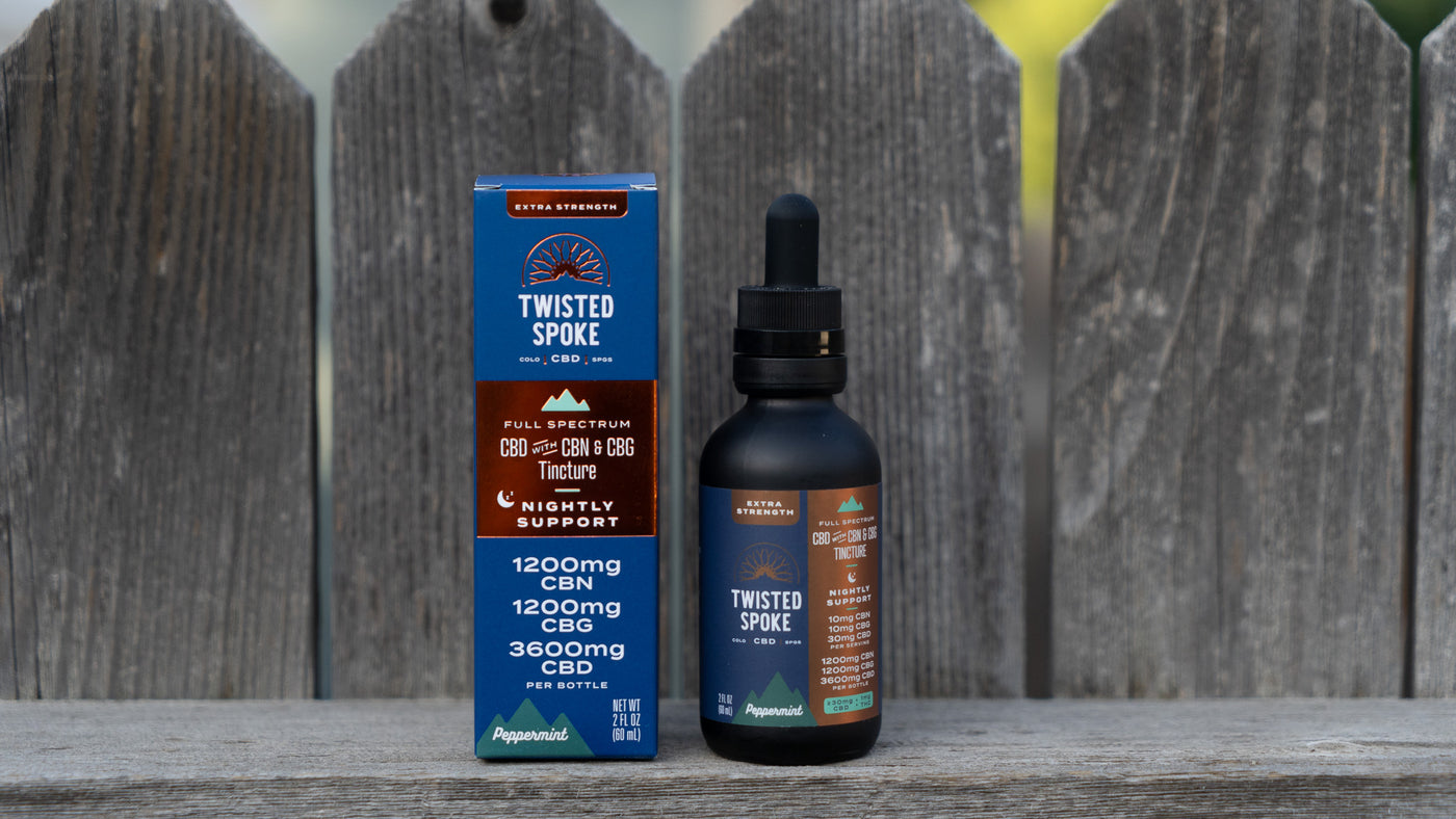 Full Spectrum CBN Tincture – Twisted Spoke CBD