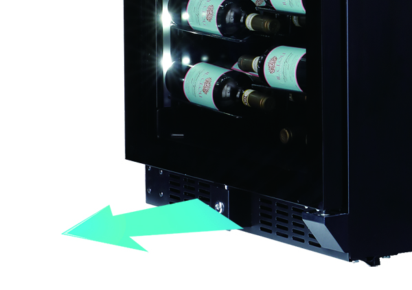 グッドデザイン賞を受賞したワインセラー ファンヴィーノブリリアント