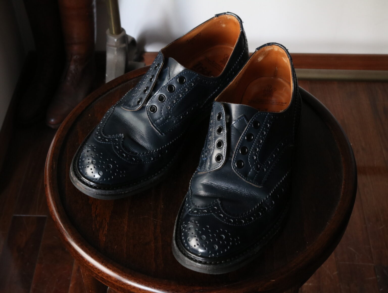 Tricker's 】トリッカーズ “BOURTON” バートン オールソール リッジ