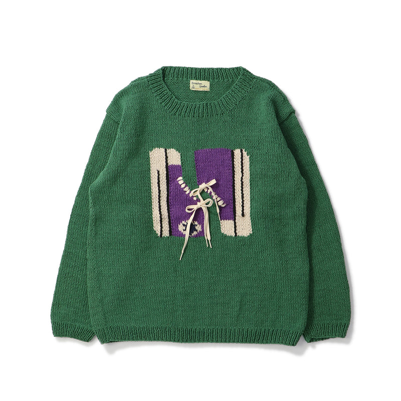 L/S CREW NECK KNIT-SNEAKER｜MACMAHON KNITTING MILLS｜TOPS