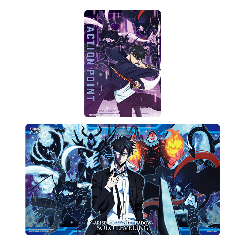 UNION ARENA プレイマット&アクションポイントカードセット 俺だけ