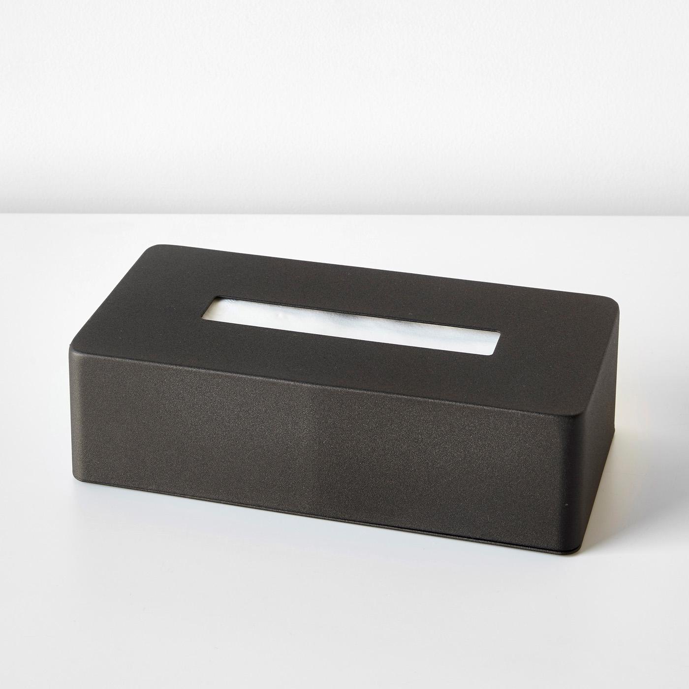Tower Black Tissue Case by Yamazaki | Unison