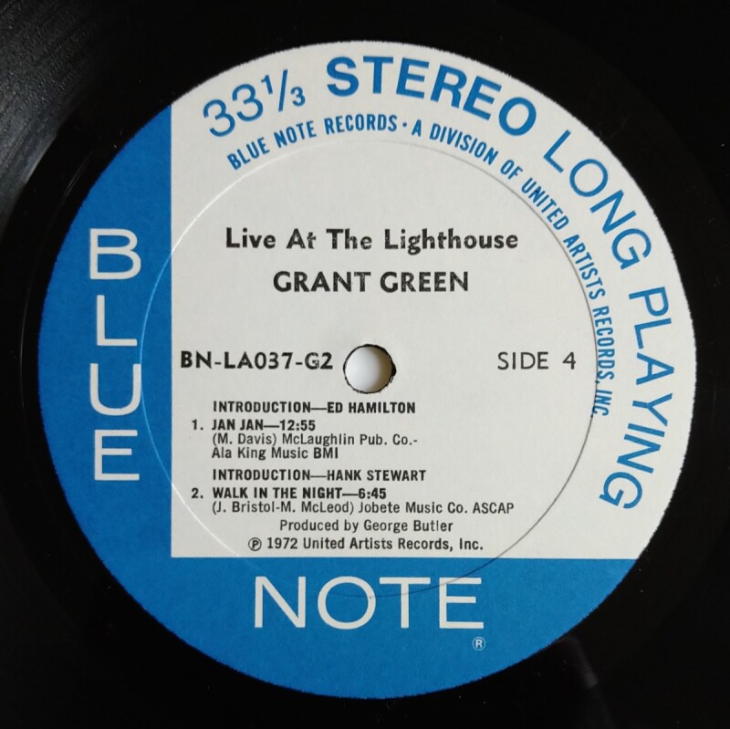 Grant Green - Live At The Lighthouse - UNIVERSOUNDS