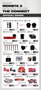MONSTA X 「2018 MONSTA X WORLD TOUR IN JAPAN」グッズ販売・一部商品