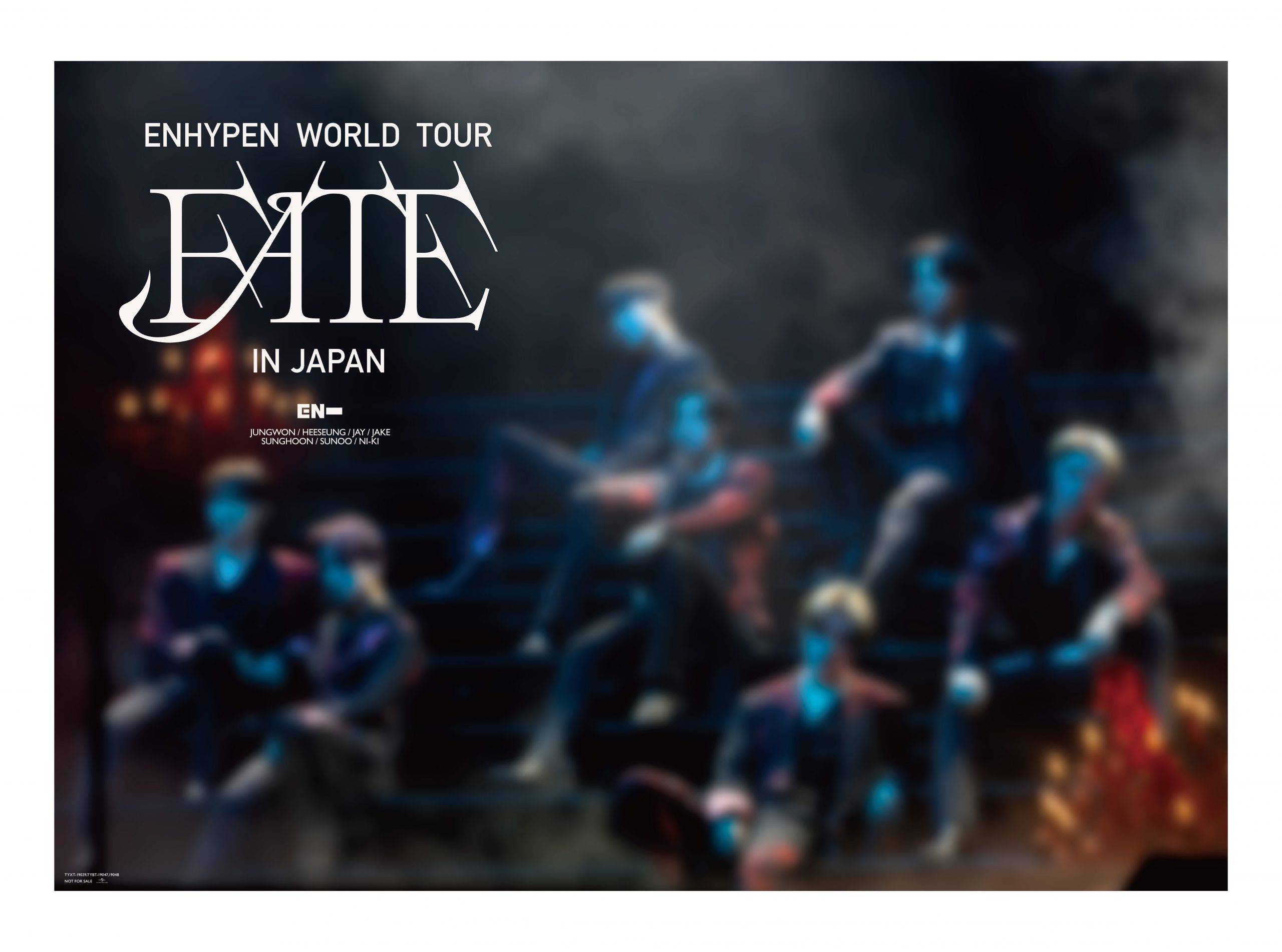 ENHYPEN WORLD TOUR 'FATE' IN JAPAN』Blu-ray&DVD(全3形態) 予約