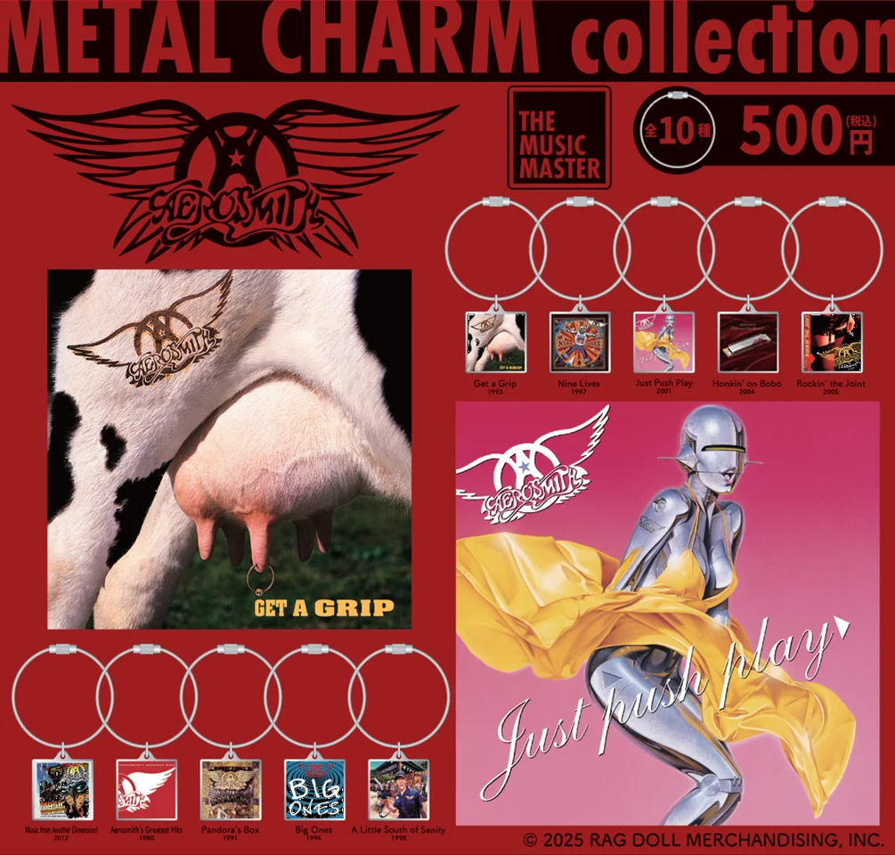 カプセルトイシリーズ『THE ARTIST COLLECTION』より新作「Aerosmith