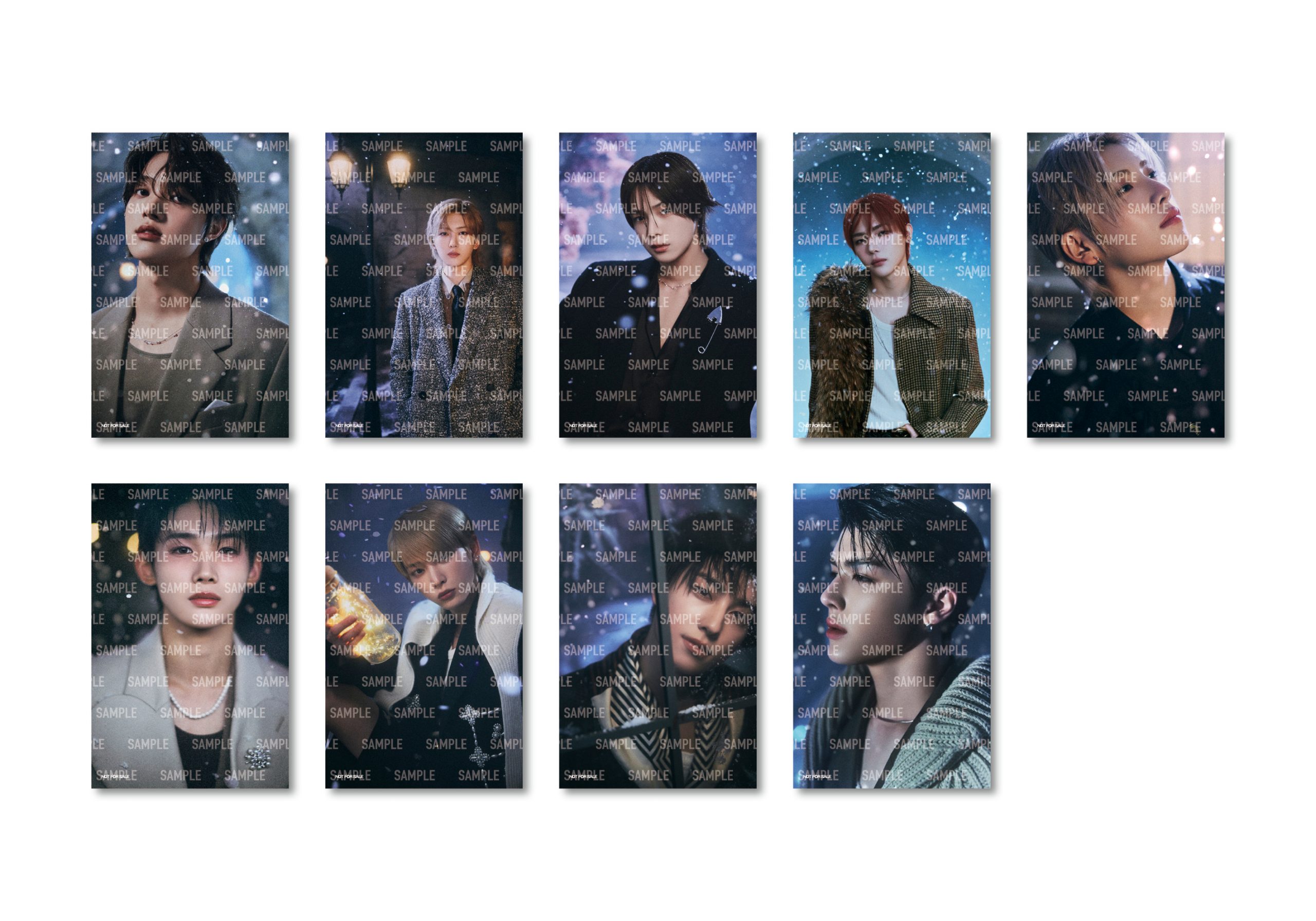 &TEAM 2nd ALBUM『雪明かり (Yukiakari)』ストア特典絵柄公開 - &TEAM